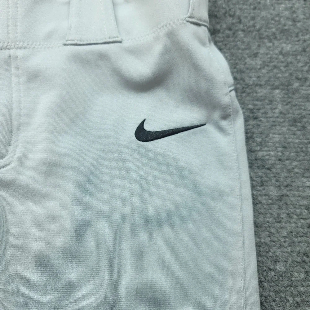 Nike Kids Softball Pants Grey AV6833-052 Team Engineered Small NEW